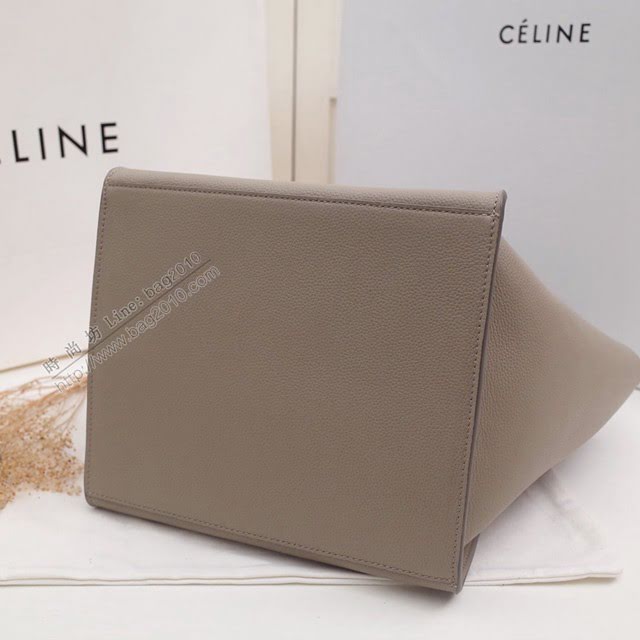 Celine女包 賽琳平紋小牛皮手袋 Céline big bag Celine手提肩背包 183313  slyd2129